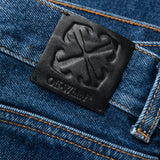 Off White High-waisted straight jeans