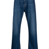 Off White High-waisted straight jeans