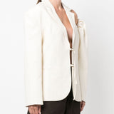 JACQUEMUS Jackets White