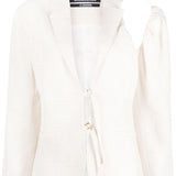 JACQUEMUS Jackets White