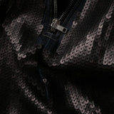 Rick Owens Black Sequined Maxi Dress