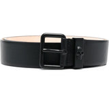 Alexander McQueen Black Skull Belt