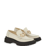 Ferragamo Gancini-plaque Leather Loafers