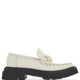Ferragamo Gancini-plaque Leather Loafers
