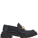 Ferragamo Gancini-buckle Leather Loafers