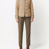 Burberry diamond-quilted jacket