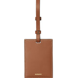 Burberry checkered luggage tag