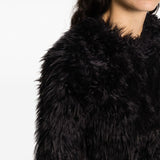Comme Des Garçons Black Fur Top