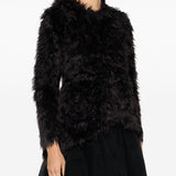 Comme Des Garçons Black Fur Top