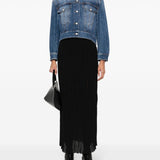 Alexander McQueen Cropped denim jacket