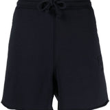 GANNI Blue Drawstring Waist Shorts