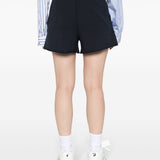 GANNI Blue Drawstring Waist Shorts