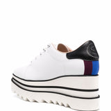 Stella McCartney White Sneakers Featuring Ridged Soles