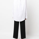 Maison Margiela White Longline Poplin Shirt