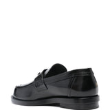 Alexander McQueen logo-plaque Leather Loafers