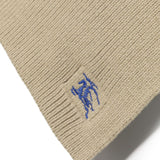 Burberry EKD-embroidered cashmere scarf