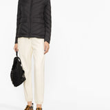 Woolrich Black Padded Chevron Quilted Alpine Parka