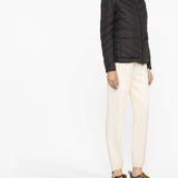 Woolrich Black Padded Chevron Quilted Alpine Parka