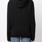 Saint Laurent Black Logo Print Hoodie