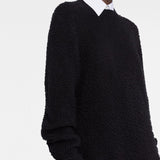Maison Margiela Four-stitch brushed jumper