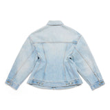 Balenciaga Hourglass silhouette denim jacket
