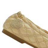 Burberry Sadler leather ballerinas