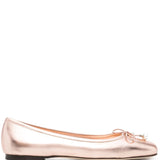 Jimmy Choo Elme metallic ballerina shoes