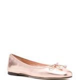 Jimmy Choo Elme metallic ballerina shoes