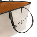 Stella McCartney Ecru Logo Tote Bag
