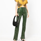 Coperni Swipe leather tote bag