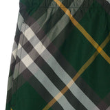 Burberry checkered twill swim shorts
