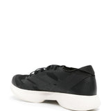 Y3 Black Signature Three Stripes Sneakers