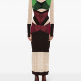 MARINE SERRE Dresses Green