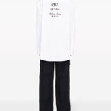 Off White Shirt with embroidery