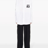 Off White Shirt with embroidery