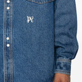 Palm Angels Shirts Blue