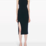 Filippa K Black Front Slit Skirt