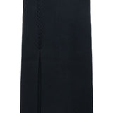 Filippa K Black Front Slit Skirt