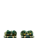 Burberry check pool flat slides