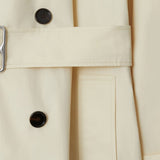 Burberry Short Belted Trench Coat