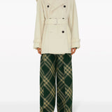 Burberry Short Belted Trench Coat