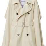 Burberry Short silk trench coat
