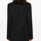 Off White Virgin Wool Blazer