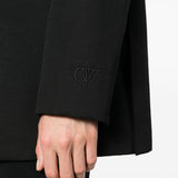 Off White single-breasted virgin-wool blazer