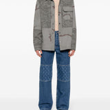 MARINE SERRE Coats Grey