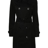 Burberry Black Double-Breasted Coat