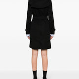 Burberry Black Double-Breasted Coat