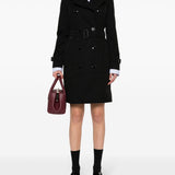 Burberry Black Double-Breasted Coat