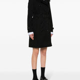 Burberry Black Double-Breasted Coat