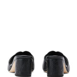 Alexander McQueen seal leather mules
